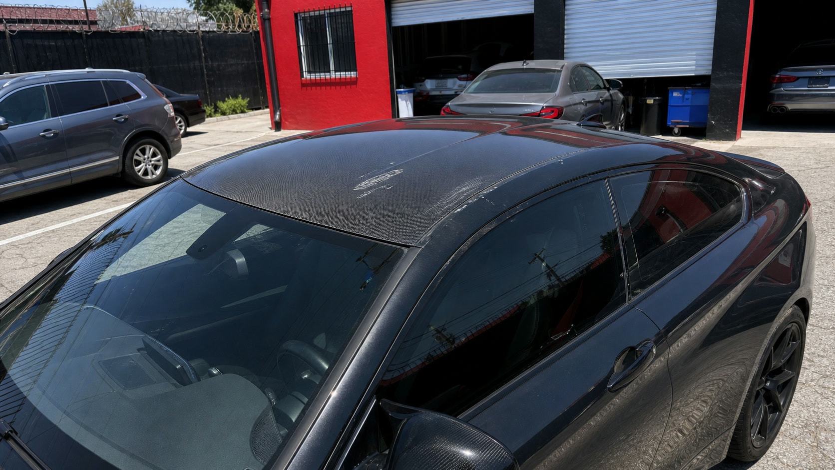 M4 Competition before repair