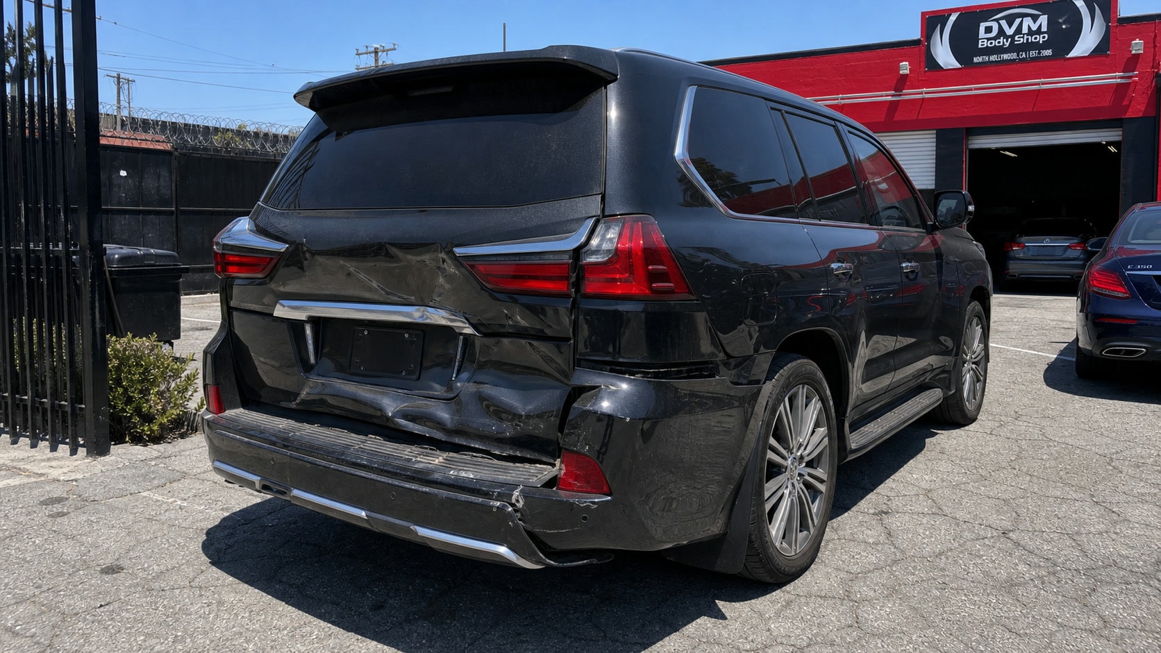 LX 600 before repair